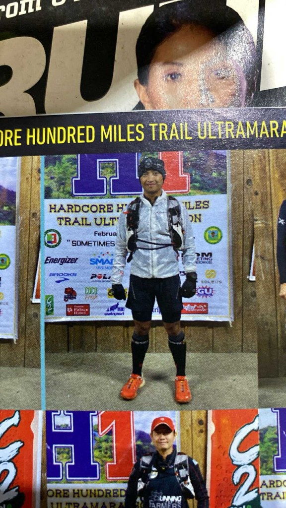Aldean Lim - filipino male trail runner.